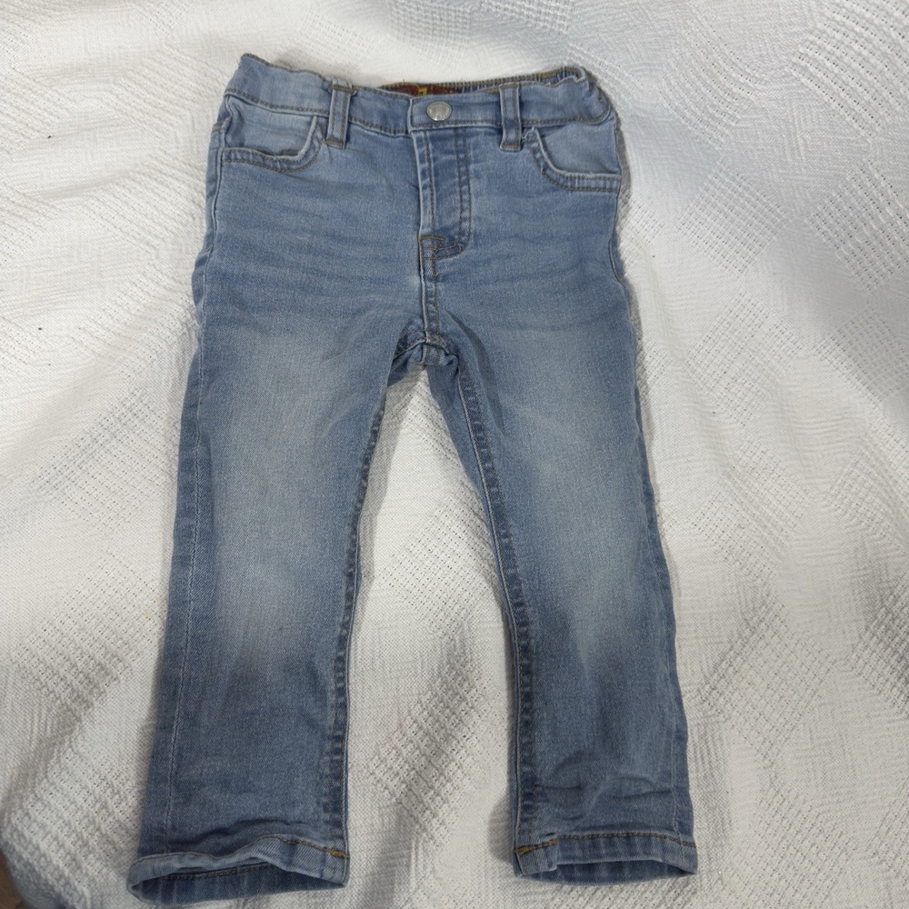 7 FOR ALL MANKIND Infant Girls Blue Denim‎ Jeans Size 18 Months